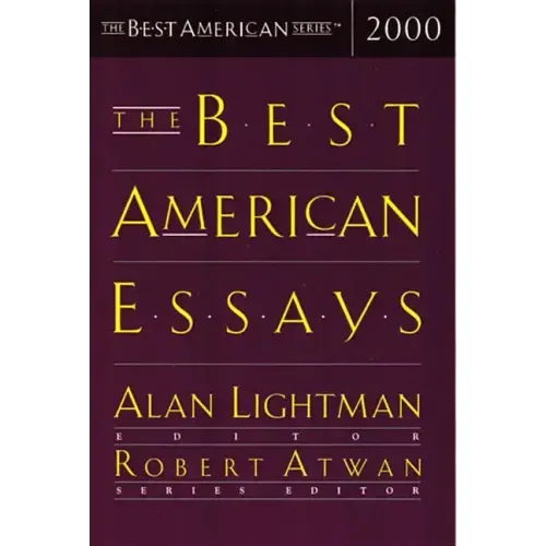 The Best American Essays 2000