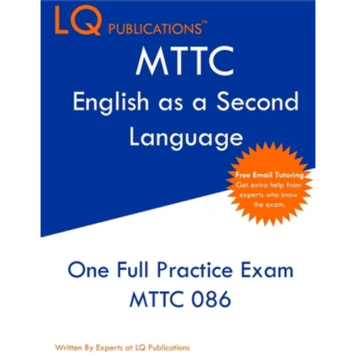 MTTC English as a Second Language: One Full Practice Exam - Free Online Tutoring - Updated Exam Questions