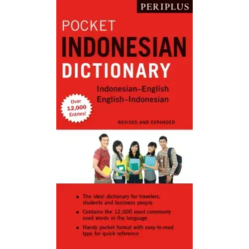 Periplus Pocket Indonesian Dictionary: Revised and Expanded (Over 12,000 Entries)
