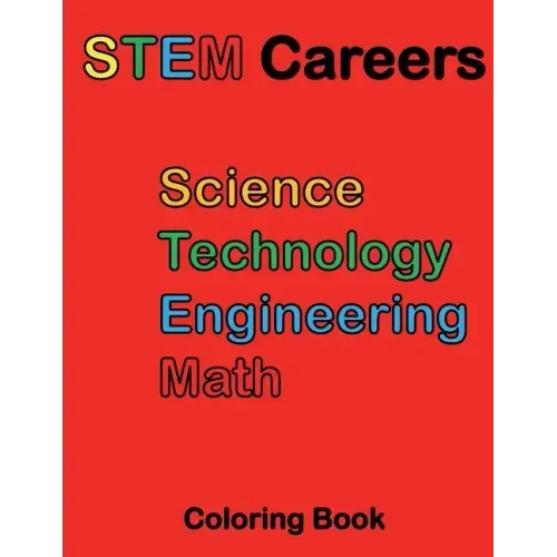 STEM Careers Coloring Book