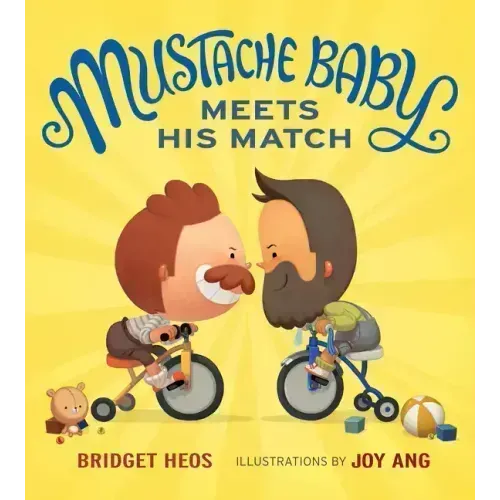 Mustache Baby Meets His Match