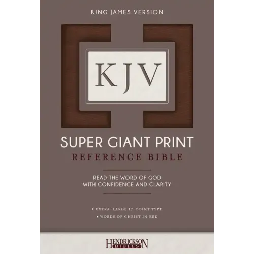 KJV Super Giant Print Bible