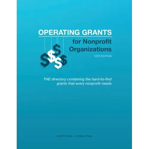 Operating Grants for Nonprofit Organizations