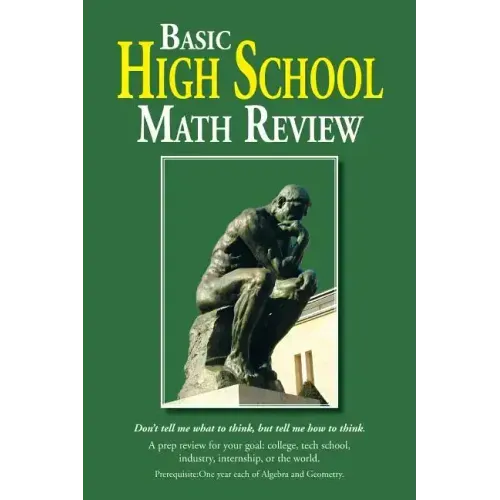 Basic High School Math Review