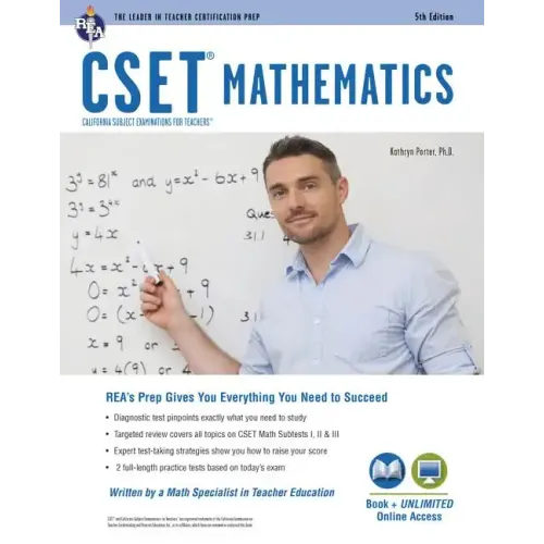 Cset Mathematics Book + Online