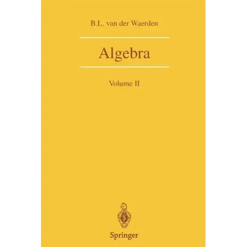 Algebra: Volume II