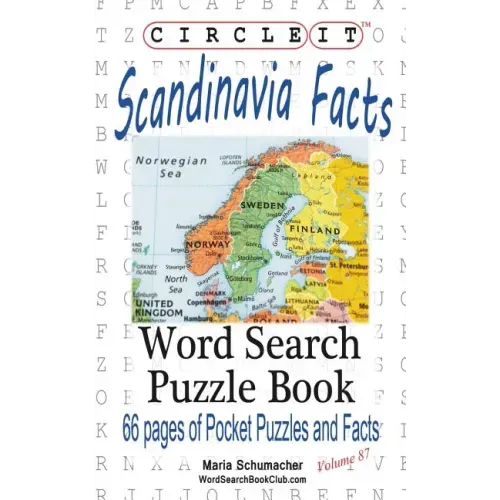 Circle It, Scandinavia Facts, Word Search, Puzzle Book