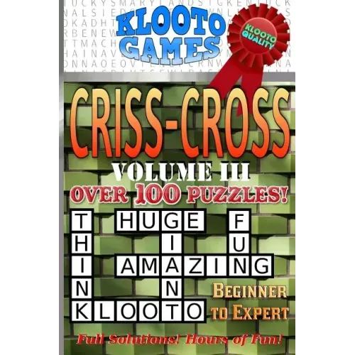 KLOOTO Games CrissCross Volume III