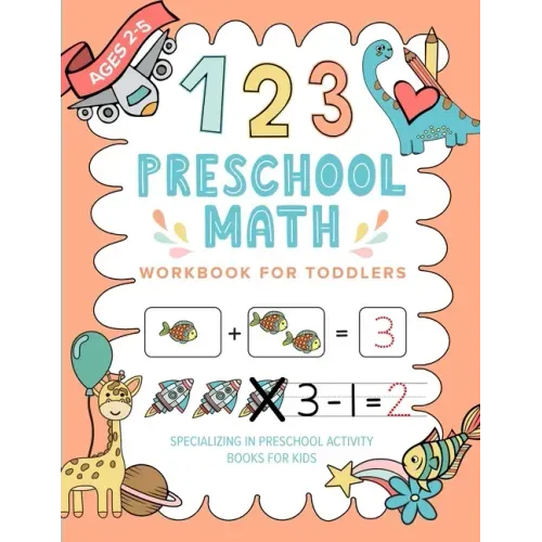 Preschool Math Workbook For Toddlers