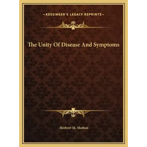 The Unity of Disease and Symptoms