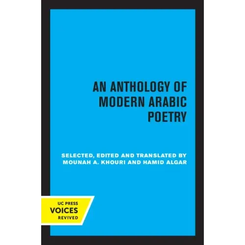 An Anthology of Modern Arabic Poetry
