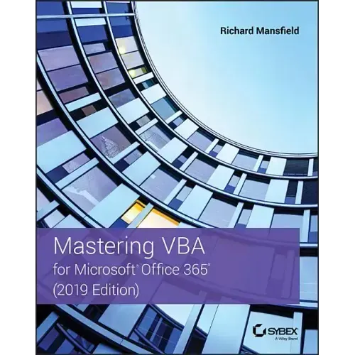 Mastering VBA for Microsoft Office 365