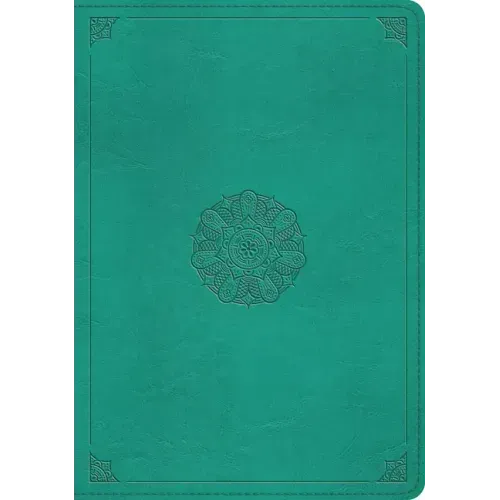 ESV Study Bible (Trutone, Turquoise, Emblem Design)