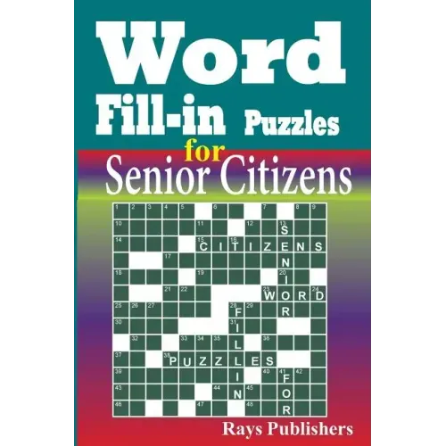 Word Fill-in Puzzles for Senior Citizens