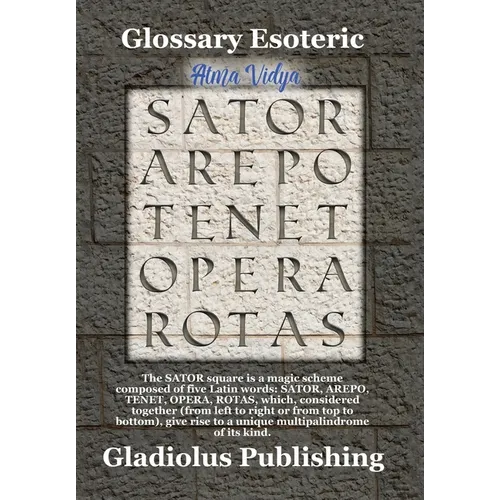 Atma Vidya: Glossary Esoteric