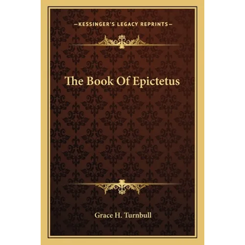 The Book Of Epictetus