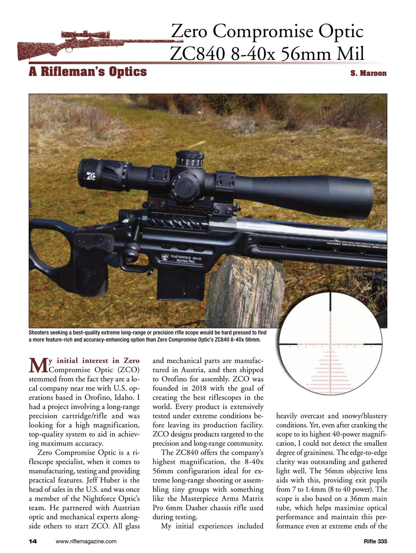 Rifle July 2024 - The Sporting Firearms Journal: The Latest In Rifle Optics, Three Different 6mm Rifle Cartridges, New 360 Buckhammer, The Weatherby Vanguard, Gunsmithing, Product Reviews & More!