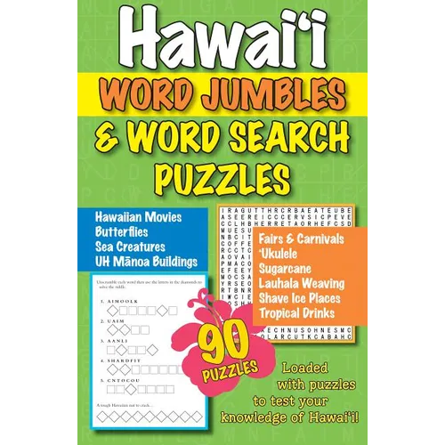 Hawaii Word Jumbles & Word Search Puzzles
