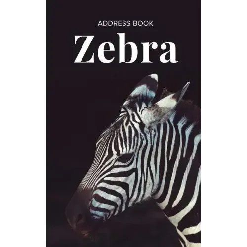 Address Book Zebra
