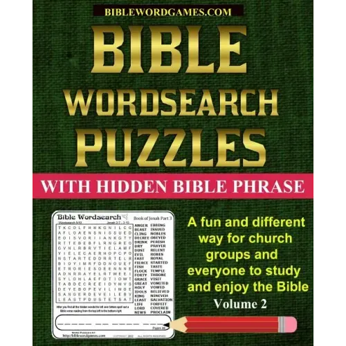 Bible Word Search Puzzles Volume 2
