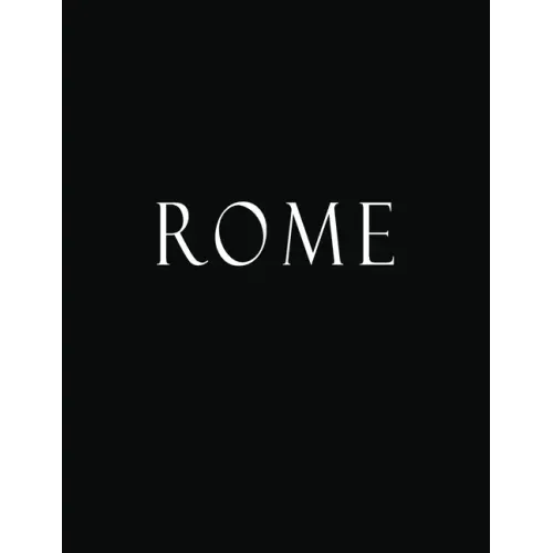Rome: Black and White Decorative Book to Stack Together on Coffee Tables, Bookshelves and Interior Design - Add Bookish Char