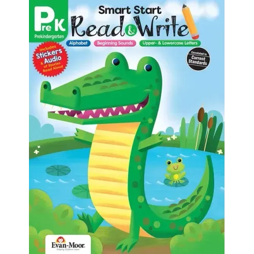 Smart Start: Read and Write, Prek Workbook