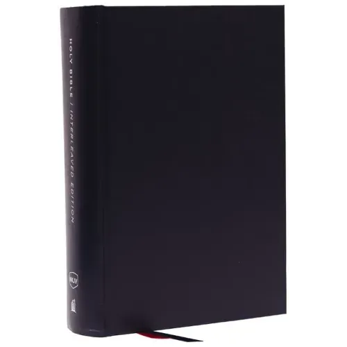 Nkjv, Interleaved Bible, Journal Edition, Hardcover, Blue, Red Letter, Comfort Print: The Ultimate Bible Journaling Experience