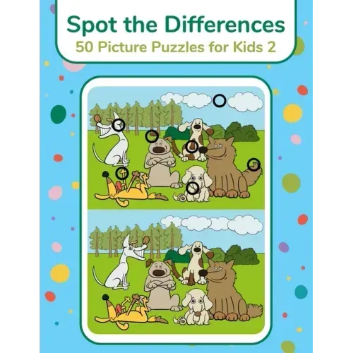 Spot the Differences - 50 Picture Puzzles for Kids 2