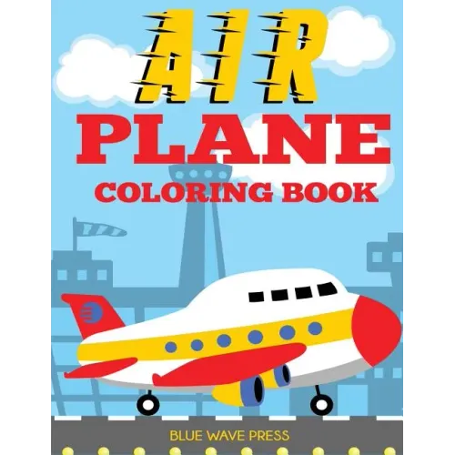 Airplane Coloring Book