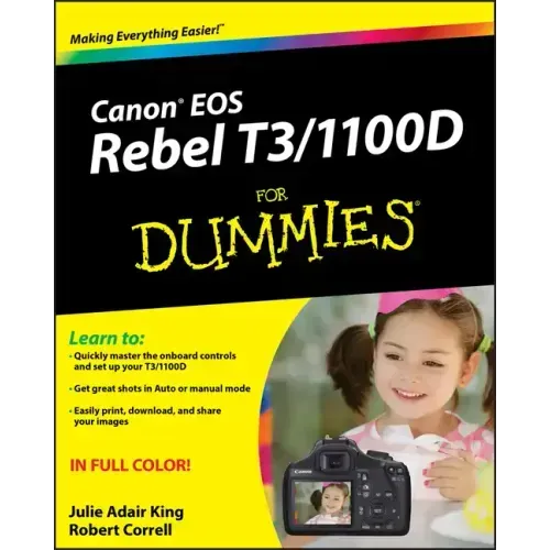 Canon EOS Rebel T3/1100d for Dummies