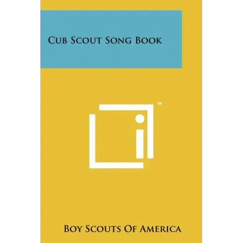 Cub Scout Song Book