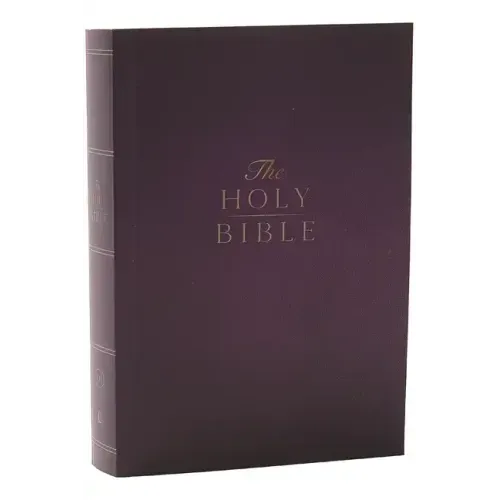 KJV Holy Bible: Compact with 43,000 Cross References, Purple Softcover, Red Letter, Comfort Print: King James Version