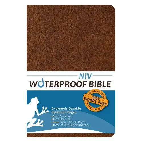 Waterproof Bible-NIV