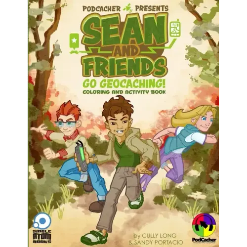 Sean and Friends Go Geocaching (Coloring Book)