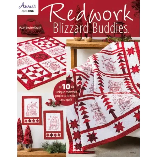 Redwork Blizzard Buddies