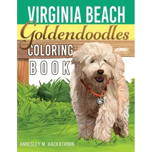 Virginia Beach Goldendoodles Coloring Book