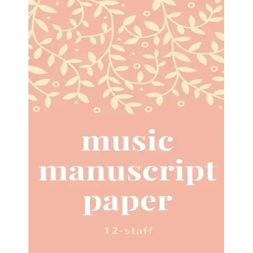 Music manuscript book