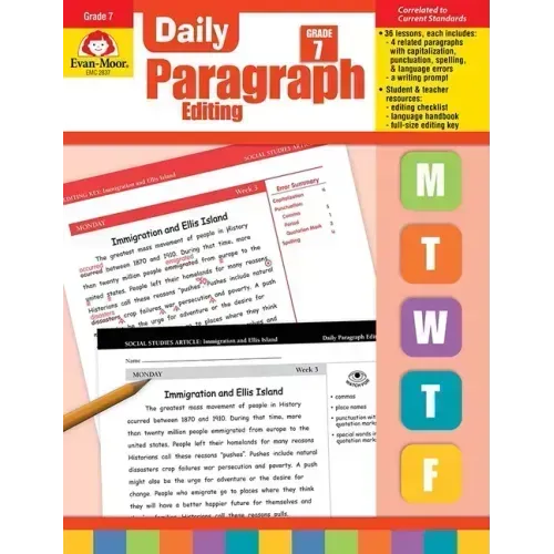 Daily Paragraph Editing, Grade 7 Teacher Edition