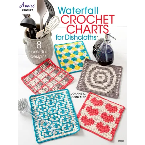 Waterfall Crochet Charts for Dishcloths