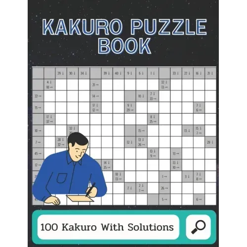 Kakuro Puzzle Book: Keep Your Brain Young (Large Print Puzzles)