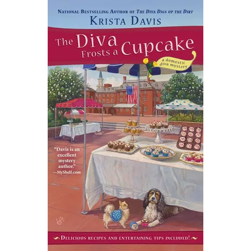 The Diva Frosts a Cupcake