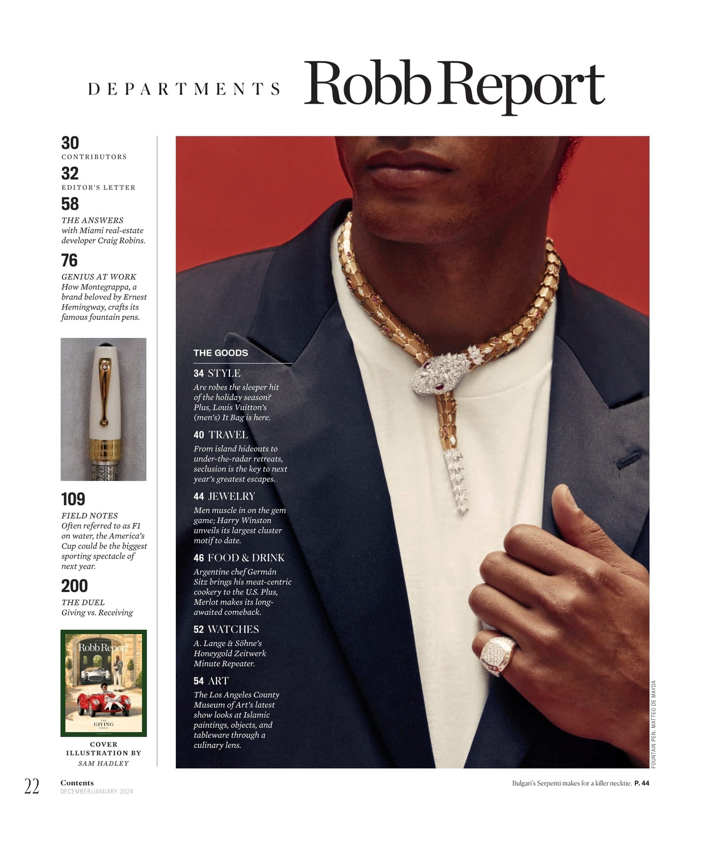 Robb Report - The Giving Issue December & January 2024: Ultimate Gift Guide, Secrets To Staying Stress-Free During Holidays, How To Build A Mission-Based Nonprofit, Surfers In 2024 Olympics & More!