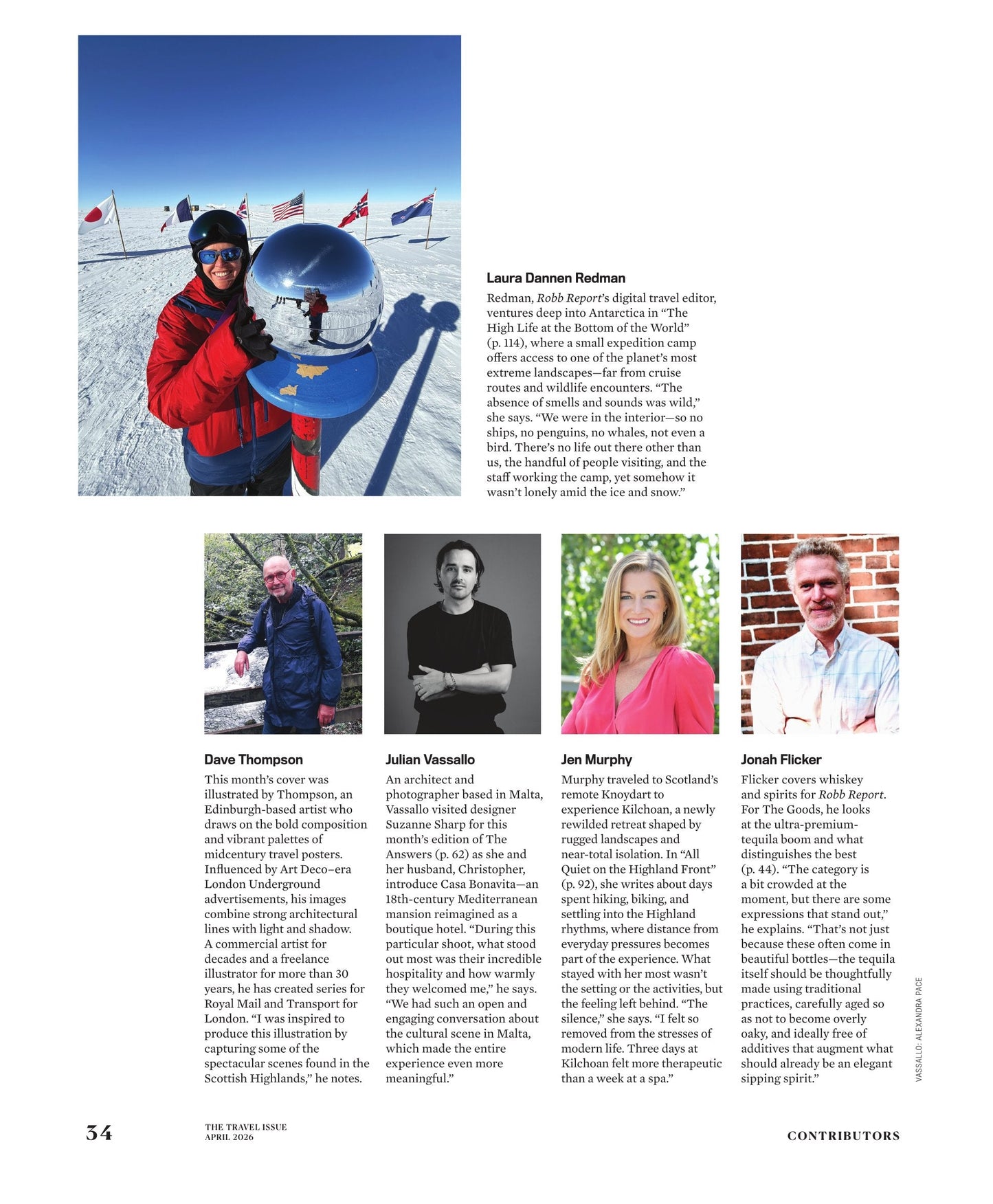 Robb Report - The Travel Issue April 2026: Suite Dreams In The West Indies, Scotland’s Kilchoan Estate, Luxury Solar Eclipse Trip, Antarctica’s New Luxury Travel Era, First-Class Reinvented & More!