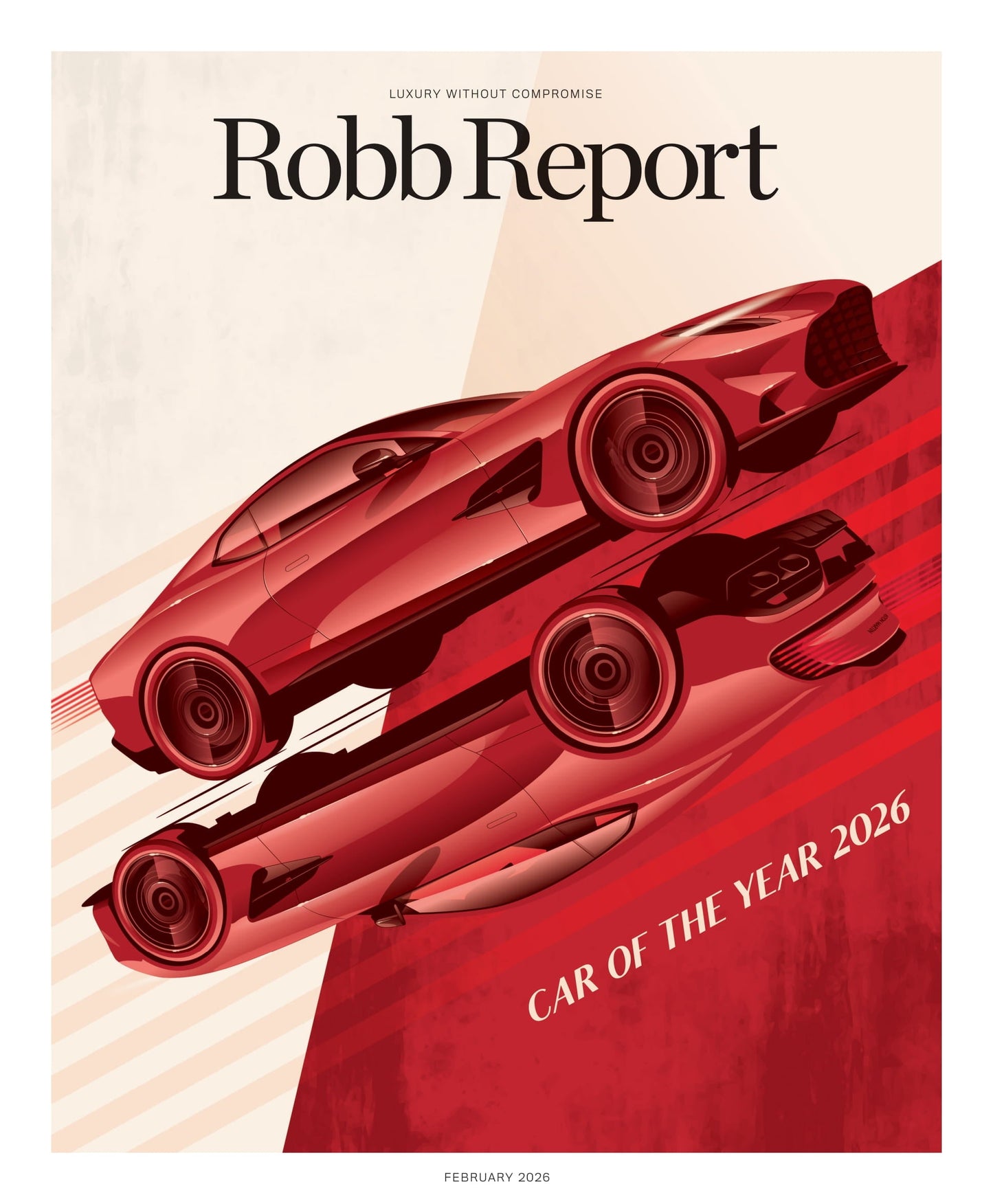 Robb Report - Car Of The Year Issue February 2026: Top-Tier Drivers In This Year's Competition, Transparency Transforming The Gold Market, Bulgari's 1940s Revival, Gideon Appah's US Debut & More!