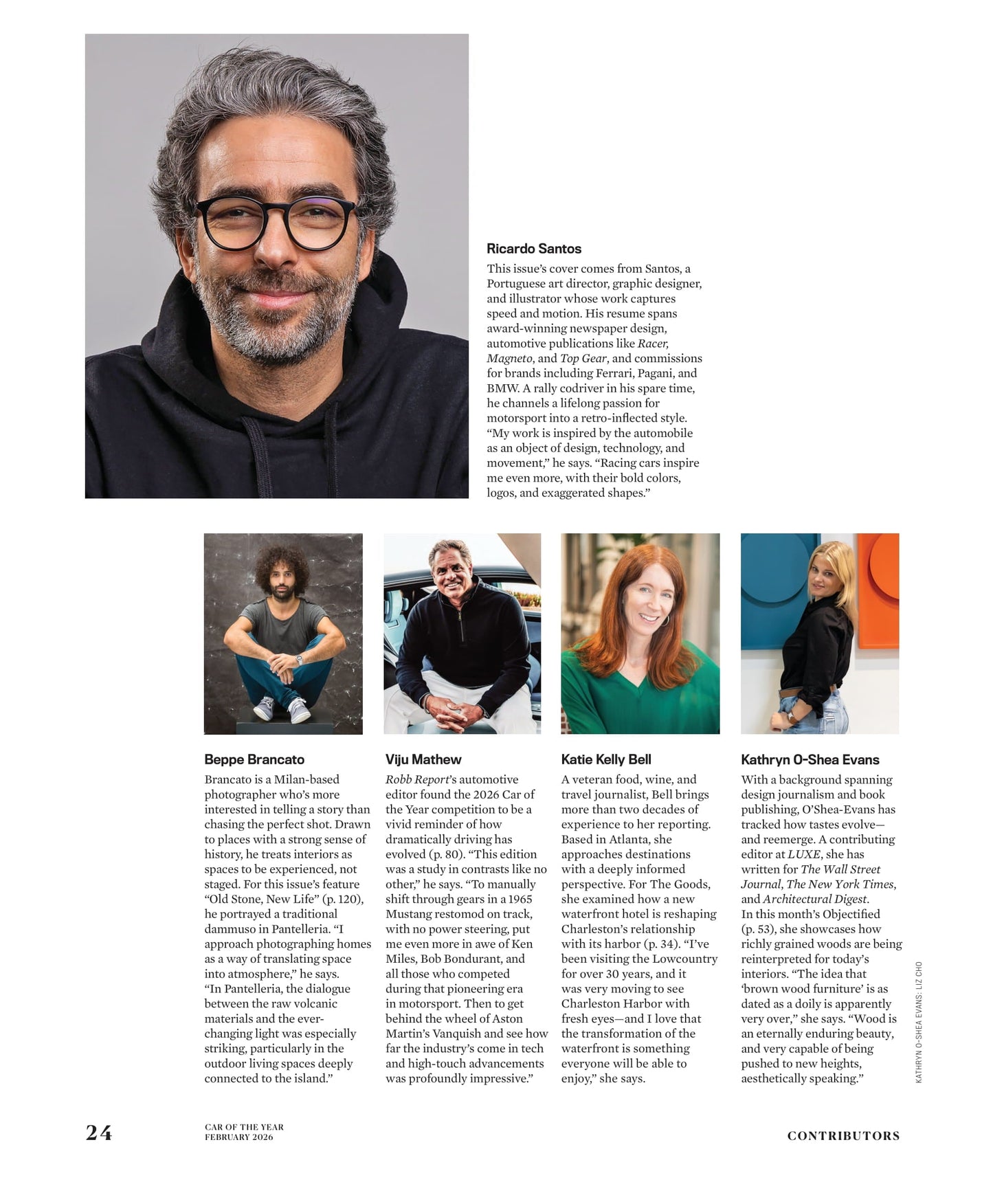 Robb Report - Car Of The Year Issue February 2026: Top-Tier Drivers In This Year's Competition, Transparency Transforming The Gold Market, Bulgari's 1940s Revival, Gideon Appah's US Debut & More!
