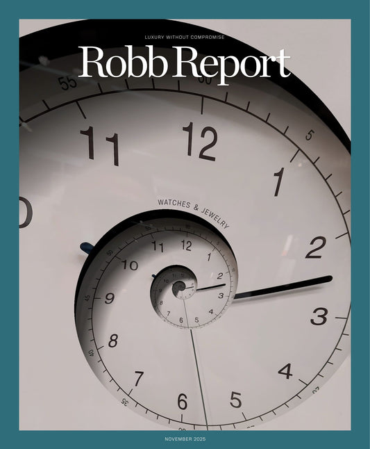 Robb Report - The Watches & Jewelry Issue November 2025: Timeless Elegance, Jules Sauer's Emeralds Collection, Indian Jewelers Redefining Luxury, Parisian High Jewelry's Sculptural Designs & More!