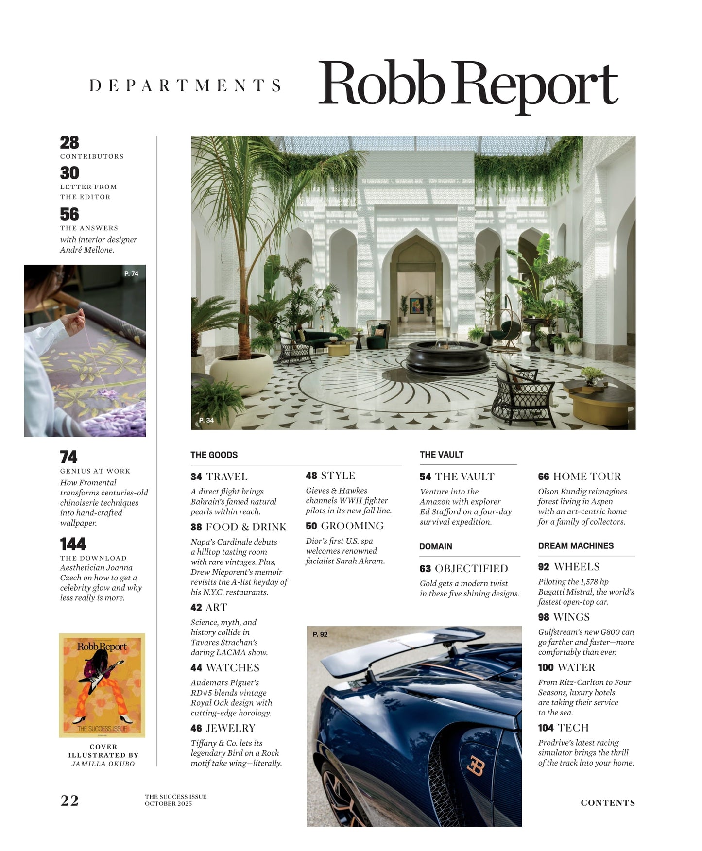 Robb Report - The Success Issue October 2025: Lenny Kravitz’s Formula For Success, Four Seasons & Ritz-Carlton Are Elevating Luxury Travel, Supercar Showdown, The Minds Of Culture Makers & More!