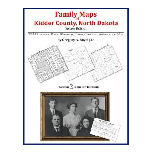 Family Maps of Kidder County, North Dakota