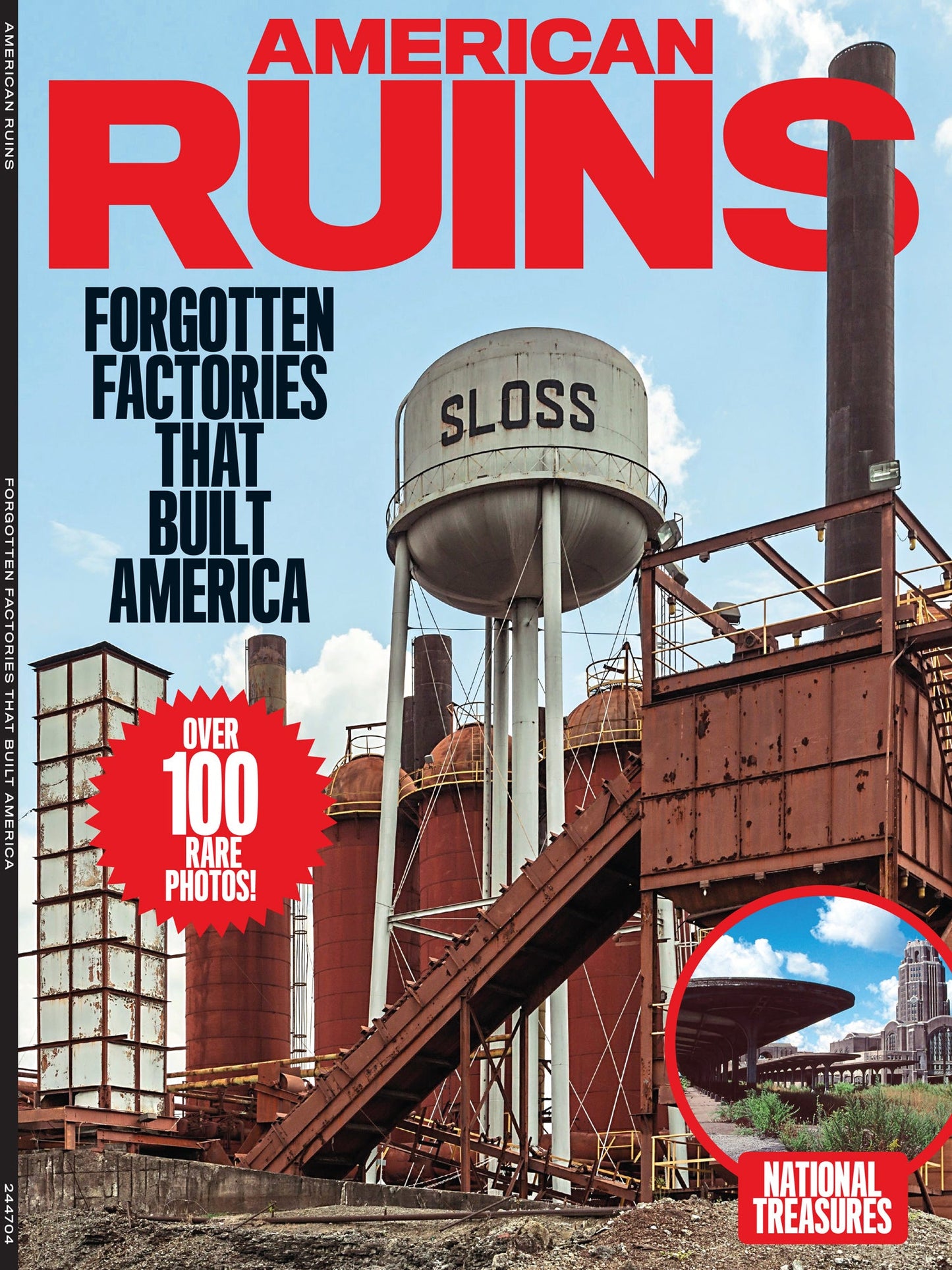 American Ruins - 100+ Rare Photos, Forgotten Factories That Built America, Industrial Sites, Steel Mills, Civic Institutions, Military Relics, Energy Ruins, Transportation Ruins, Revived Ruins & More!