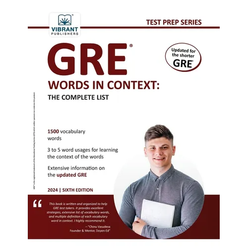 GRE Words In Context: The Complete List